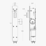 400M Motor-Operated Deadlatch - Image 2